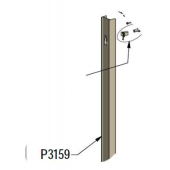  Profil� mural EQUI P3159 blanc 