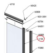  Element fixe seul r�f�rence V1 
