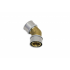  Coude  45 50x50mm LAITON 