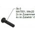 SET 12 VIS M4x20 MA7551 VINATA 