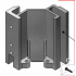  PIECE ANGLE HAUT GAUCHE MA8049 