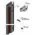  Profil d'angle avant cabine V 