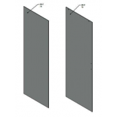  Porte coulissante et paroi fix 