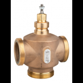  Vanne 3 voies bronze filete P 