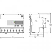  Acti9 iEM - compteur tri avec 