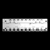  Rack 6 positions ETH & BUS-X a 