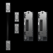  Kit extension rack M340/M580 