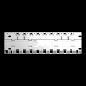  Modicon X80 - rack pour M340 - 