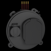  EVlink socle de prise T2S pour 