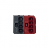  KNX - borne de bus - rouge / n 