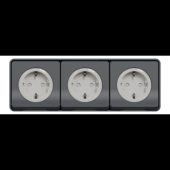  Mureva Styl - 3 PC 2P+T schuko 