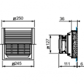  ClimaSys - grille de sortie - 