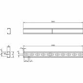  PanelSeT - rail C - 21x11x10mm 