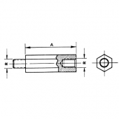  PanelSeT - entretoise - M6x20m 