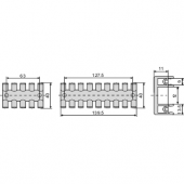  PanelSeT - support cable DIN - 