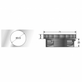  PanelSeT - plaque passe-cbles 