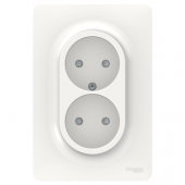  Unica - prise 2P double pour b 