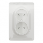  Unica - prise 2P double pour b 