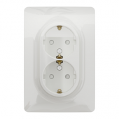  Unica - prise double 2P+T pour 