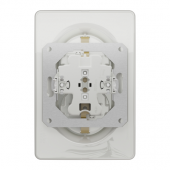  Unica - prise double 2P+T pour 