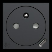  Unica - prise 2P+T affl FR + U 