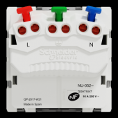  Unica - prise 2P+T - FR - 90 