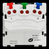  Unica - prise 2P+T - FR - 90 