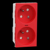  Unica - prise double lumineuse 