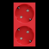  Unica - prise double 2P+T - DE 