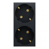  Unica - prise double 2P+T - DE 