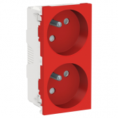  Unica - prise double 2P+T - FR 