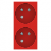  Unica - prise double 2P+T - FR 