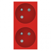  Unica - prise double 2P+T - FR 