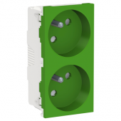  Unica - prise double 2P+T - FR 