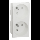  Unica - prise double 2P+T - FR 