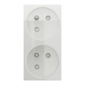  Unica - prise double 2P+T - FR 