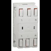  Unica - prise double 2P+T - FR 