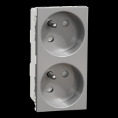  Unica - prise double 2P+T - FR 