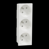  Unica - prise triple 2P+T - FR 