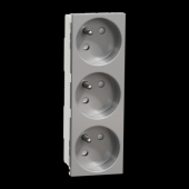  Unica - prise triple 2P+T - FR 