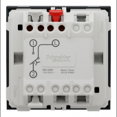  Unica - poussoir NO/NF porte- 