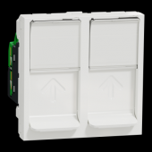  Unica - prise RJ45 double - ca 