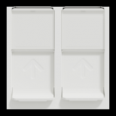  Unica - prise RJ45 double - ca 