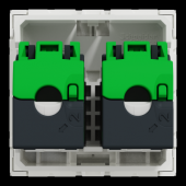  Unica - prise RJ45 double - ca 