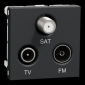  Unica - prise TV + FM + SAT - 