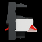  Unica - prise haut-parleur 1 s 