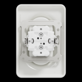  Unica - prise double 2P+T pour 
