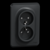  Unica - prise double 2P+T pour 