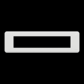  Unica Pro - plaque de finition 