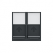 Unica - prise pour 2 RJ45 S-On 